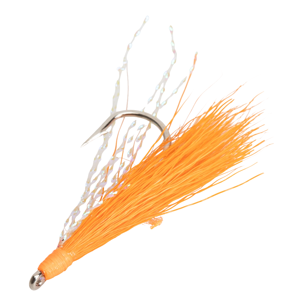 Муха жерех уп 3шт коза шартр тройник BN 2 с люрекс. Фото №2