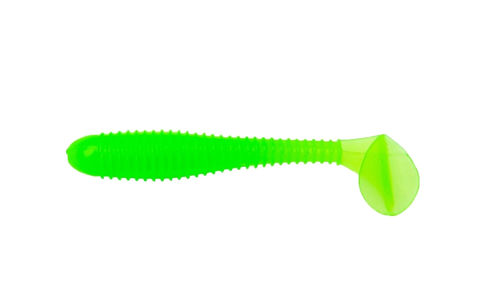 Виброхвост Helios Catcher 2,75"/7 см Electric green 7шт. (HS-1-007). Фото №2 Виброхвост Helios Catcher 2,75"/7 см Electric green 7шт. (HS-1-007). Фото №2