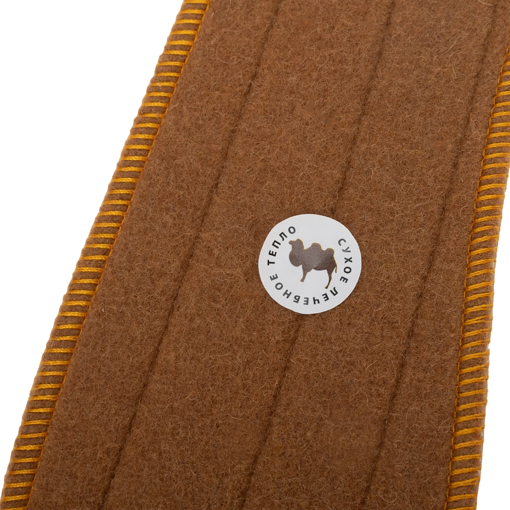 Стельки EuroWool 100% верблюжий войлок (рыжий) р. 43. Фото №3