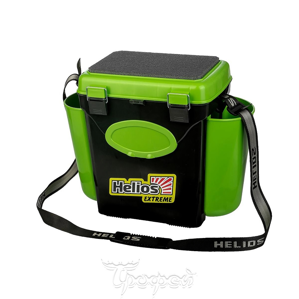 Ящик зимний "FishBox" (10л) зеленый Helios. Фото №2 Ящик зимний "FishBox" (10л) зеленый Helios. Фото №2