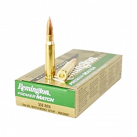 Патрон нарезной REM калибр 308 Win Match King BTHP (168g) (в коробке 20 шт.)