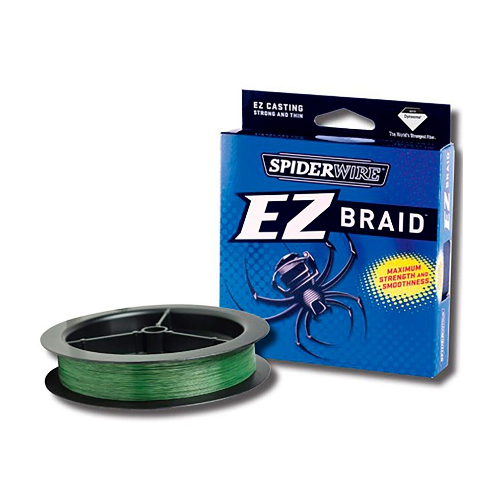 Леска плетеная SPIDERWIRE "EZ BRAID" 0.17mm (137m)(9.3kg)(зеленая). Фото №2