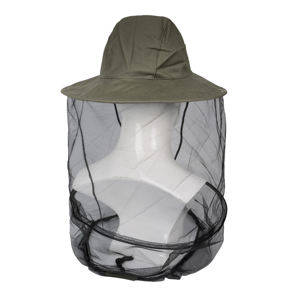 Панама-накомарник с кольцом Антигнус ткань Cotton цвет Хаки р. 60. Фото №2
