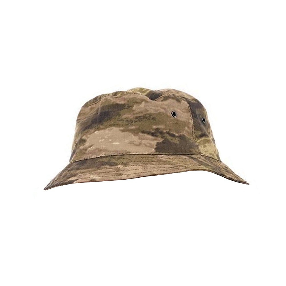 Панама с утяжкой (смесовая, рельеф). Фото №1