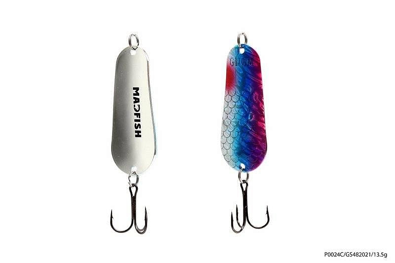 Блесна колеблющаяся MADFISH Gnom 13,5г, цвет GS482021. Фото №1