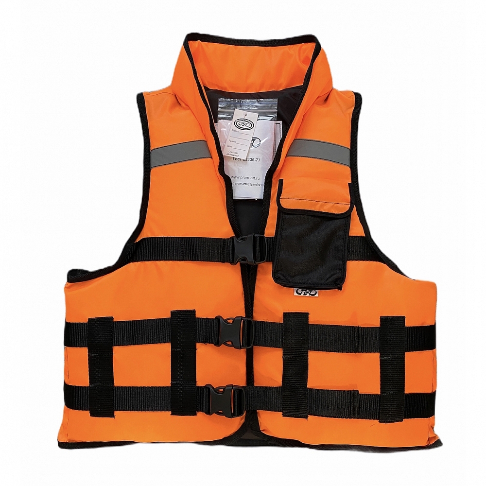 Жилет спасательный (Стандарт-ВП), L до 100кг. Фото №1