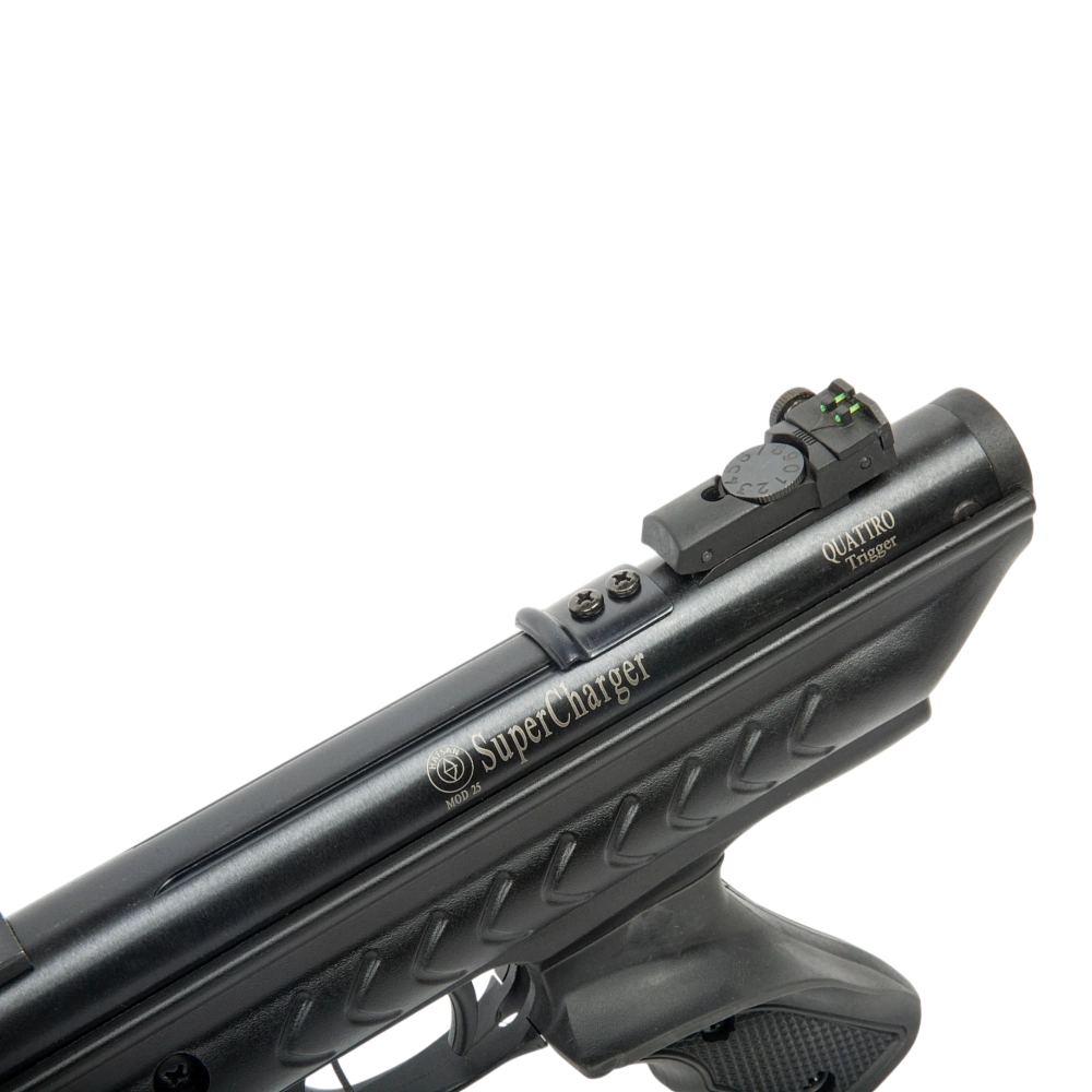 Пистолет пневматический Hatsan MOD 25 Supercharger (переломка, пластик) кал.4,5мм, 3 Дж. Фото №3