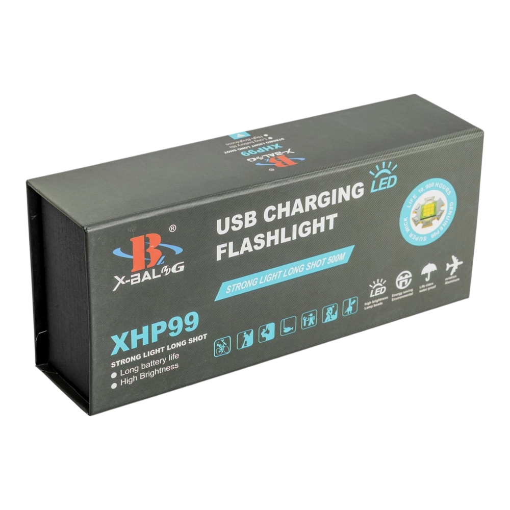 Фонарь светодиодный аккумуляторный YYC-X79-P99 (мощьный диод Р99). Фото №8