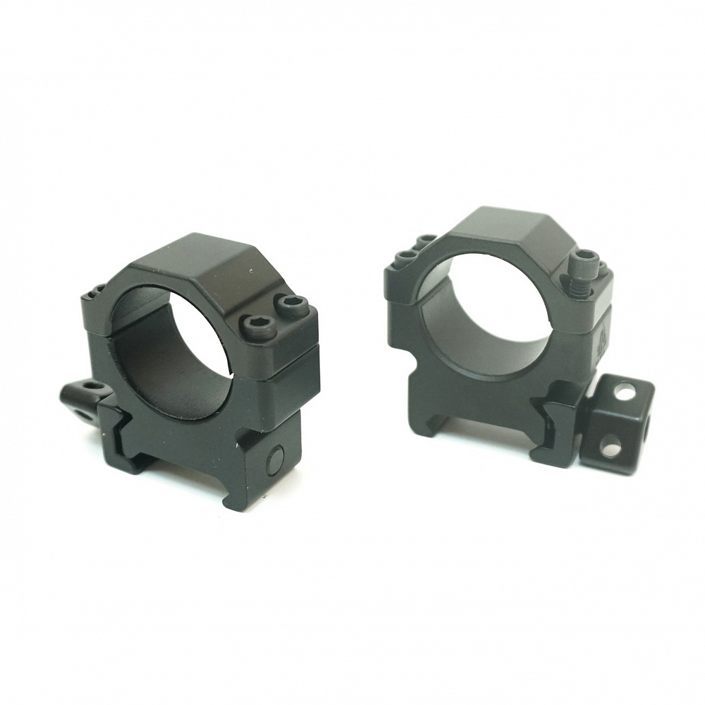 Кольца LEAPERS 25,4мм быстросъемные на weaver низкие (с винтовым зажимом). Фото №1