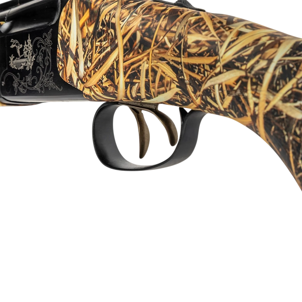 Ружье МР-27М 12/76 Русич орех камуфляж Камыш желтый,Soft Touch,комп. д/ч L-725. Фото №15