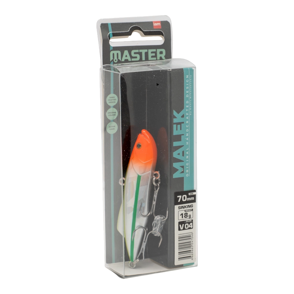 Воблер-раттлин IAM Master Malek, 70мм, 18гр, цвет (V04). Фото №2