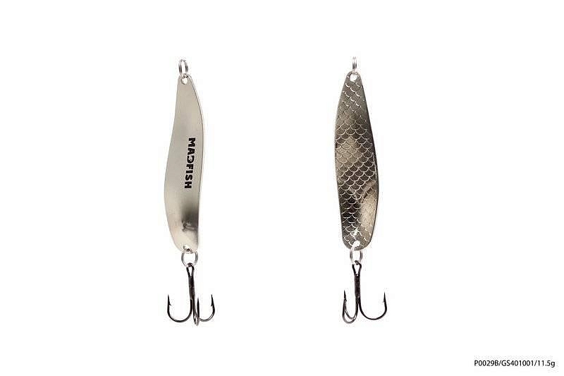 Блесна колеблющаяся MADFISH Pike perch 11,5г, цвет GS401001. Фото №2