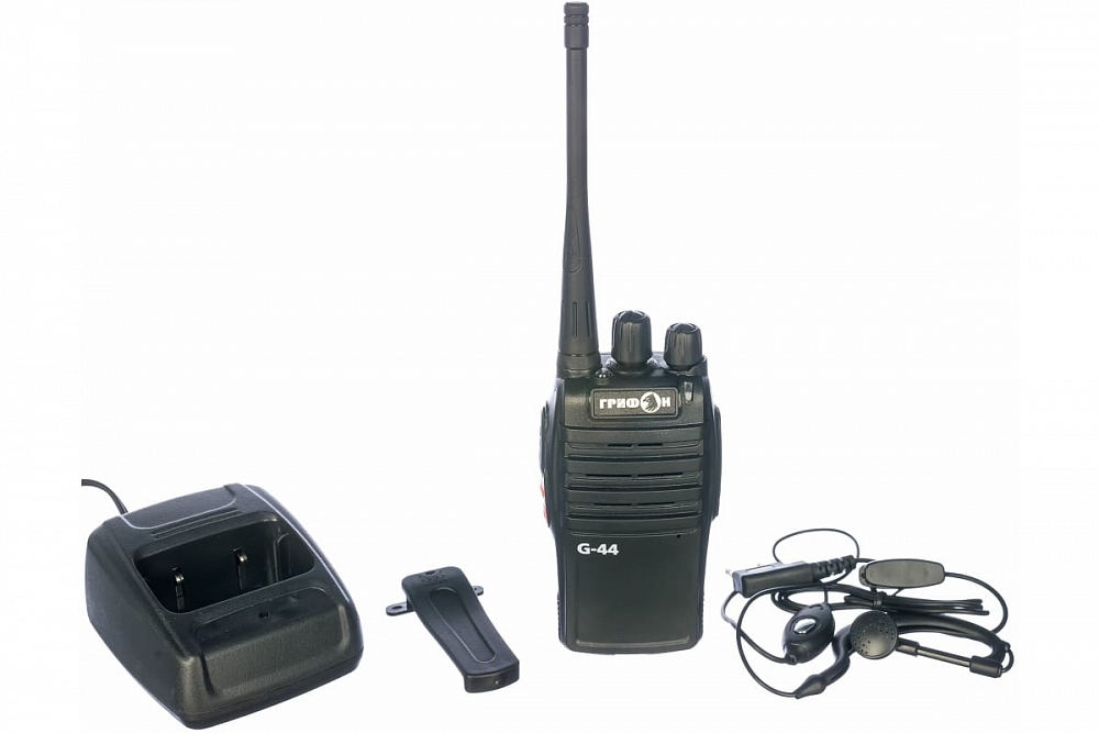 Радиостанция ГРИФОН G-44 в комплекте АКБ 1500 мАч, зарядное устройство. Фото №2