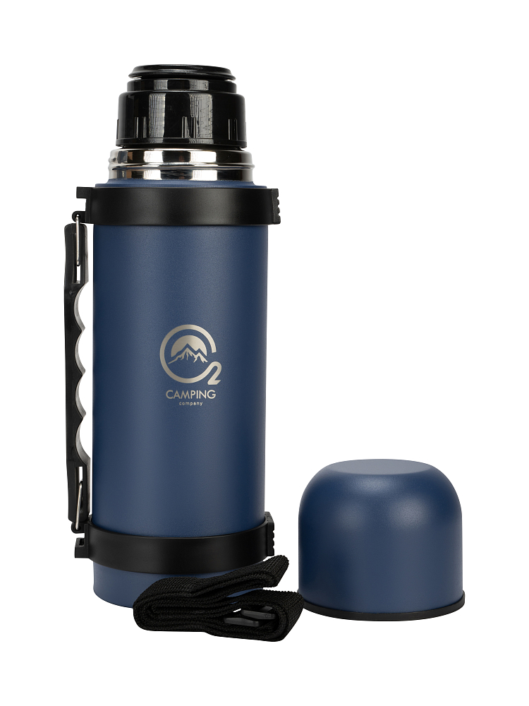 Термос O2 Camping company с у/г для напитков 1 L . Фото №2