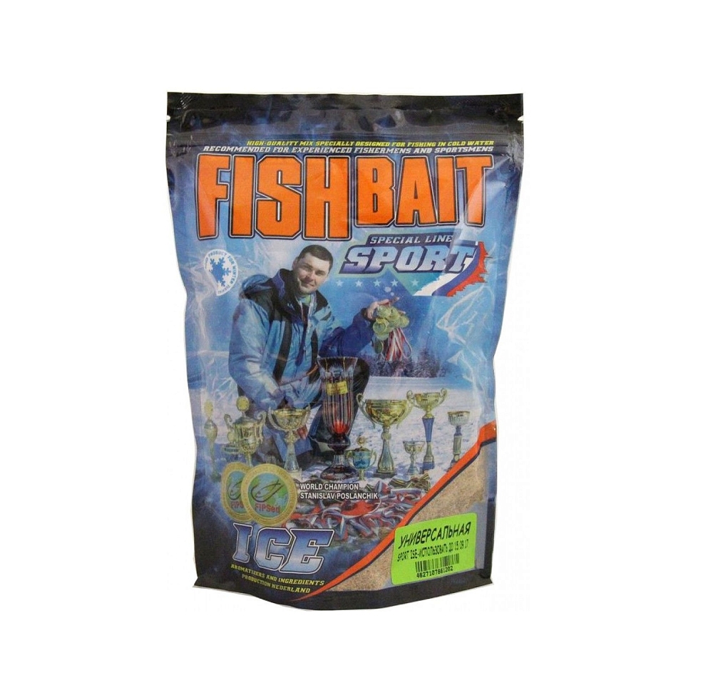 Прикормка FishBait серия «ICE Sport» 0.75 кг. Универсальная. Фото №2