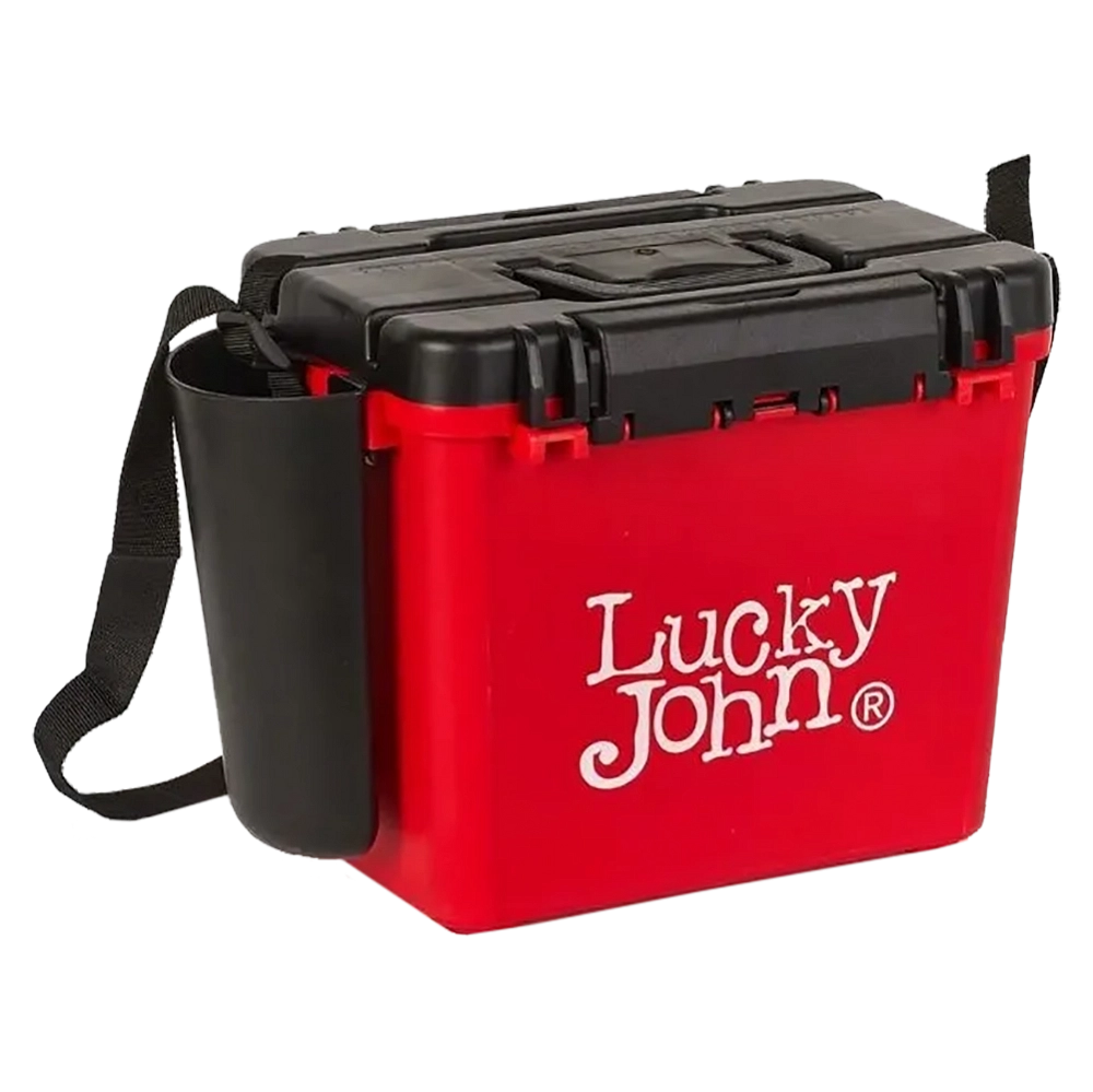 Ящик Lucky John рыболовный зимний 38х26х31.5см из 6-ти частей. Фото №1