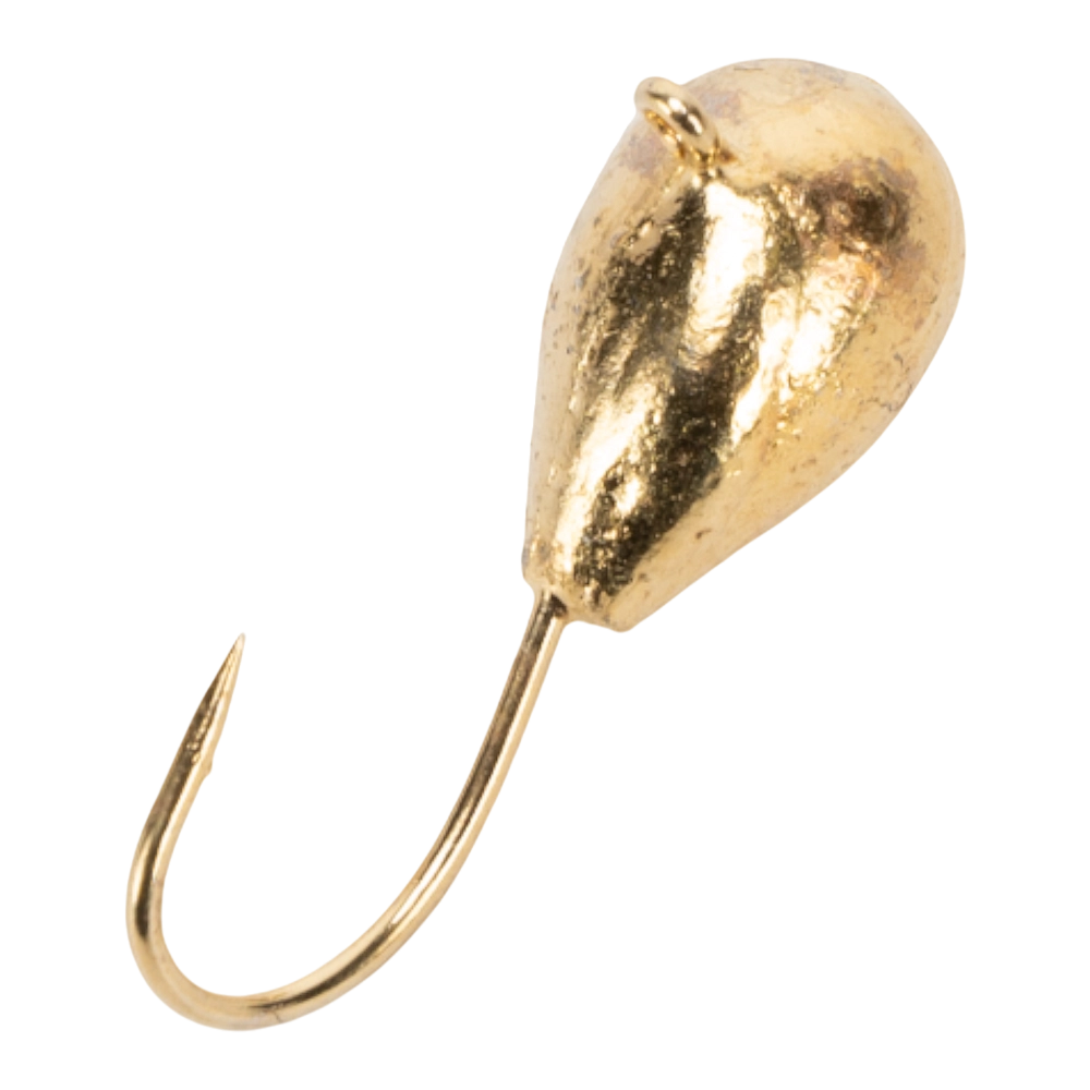 Мормышка Eco Deluxe Капля с ушком 7мм, #002 гальв. (5 шт). Фото №1