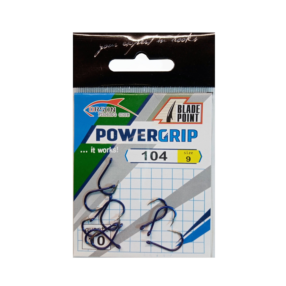 Крючок с ушком GTR SODE №8 черный никель (уп.- 10х10шт.). Фото №2