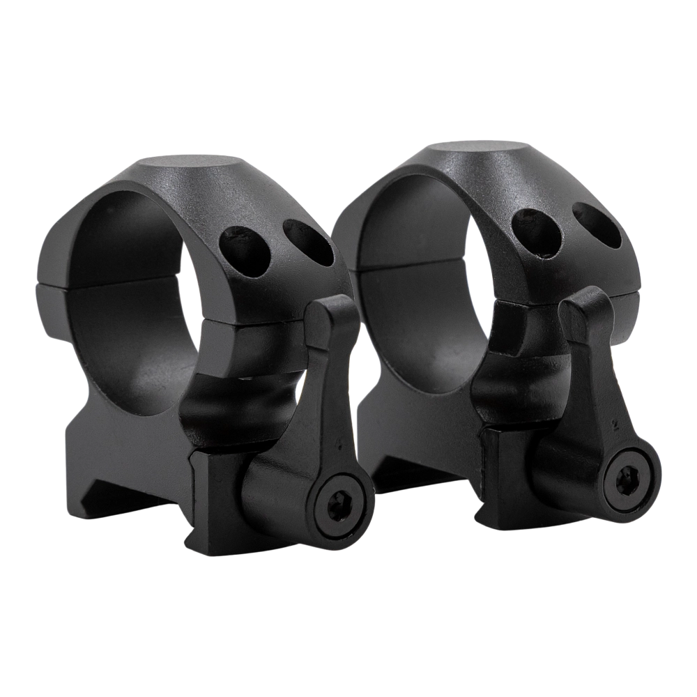 Кольца Arkon 25,4 мм быстросъемные на weaver, стальные, средние. Фото №1