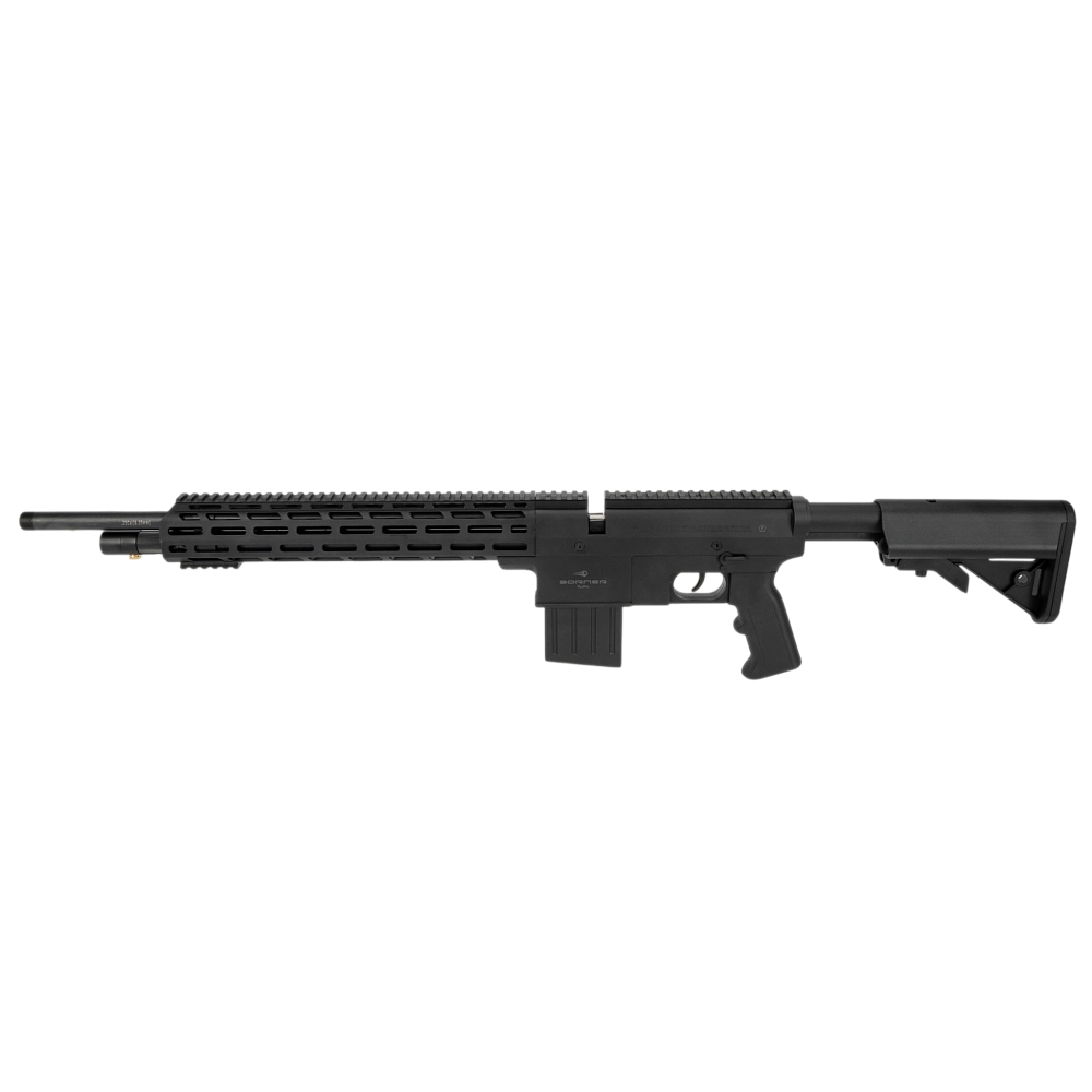 Винтовка пневматическая Borner PCP TacPro cal. 6,35 мм, 3Дж. (пластик черный). Фото №2