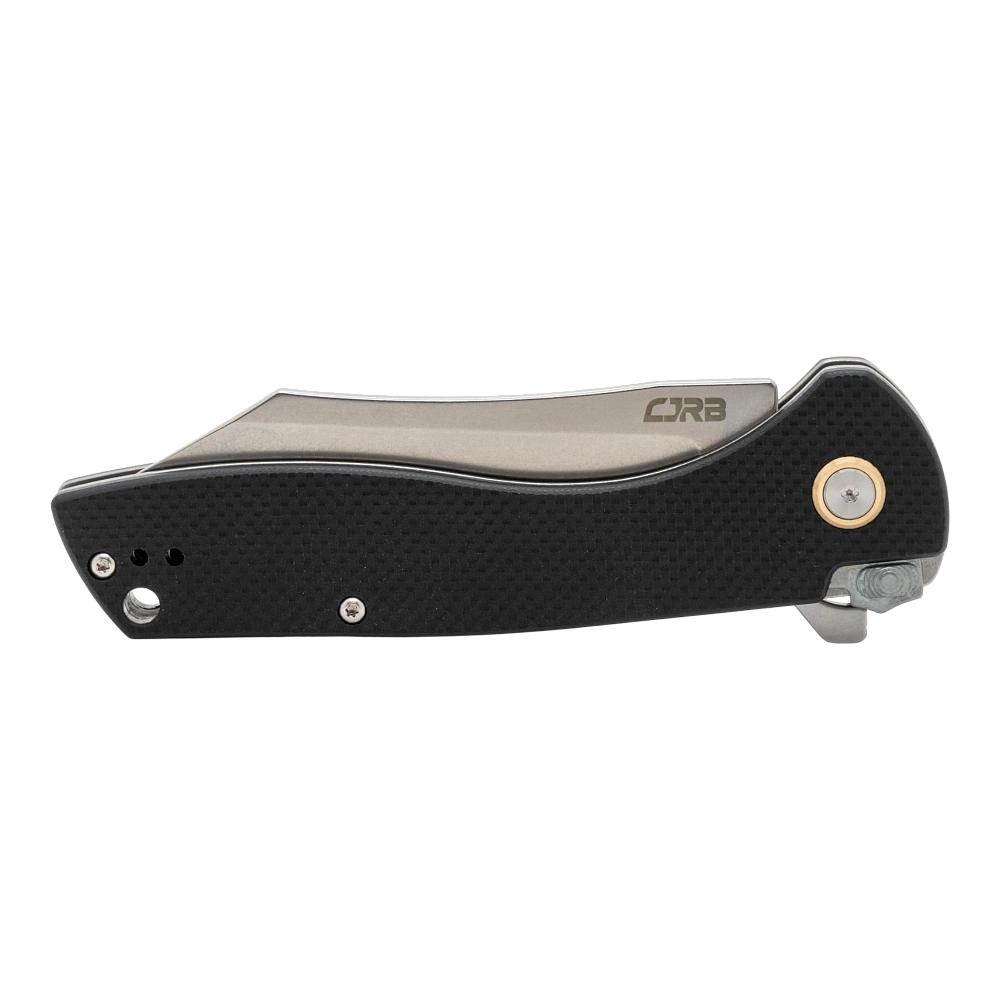 Нож складной CJRB Kicker, клинок D2, рукоять черный G10. Фото №3 Нож складной CJRB Kicker, клинок D2, рукоять черный G10. Фото №3