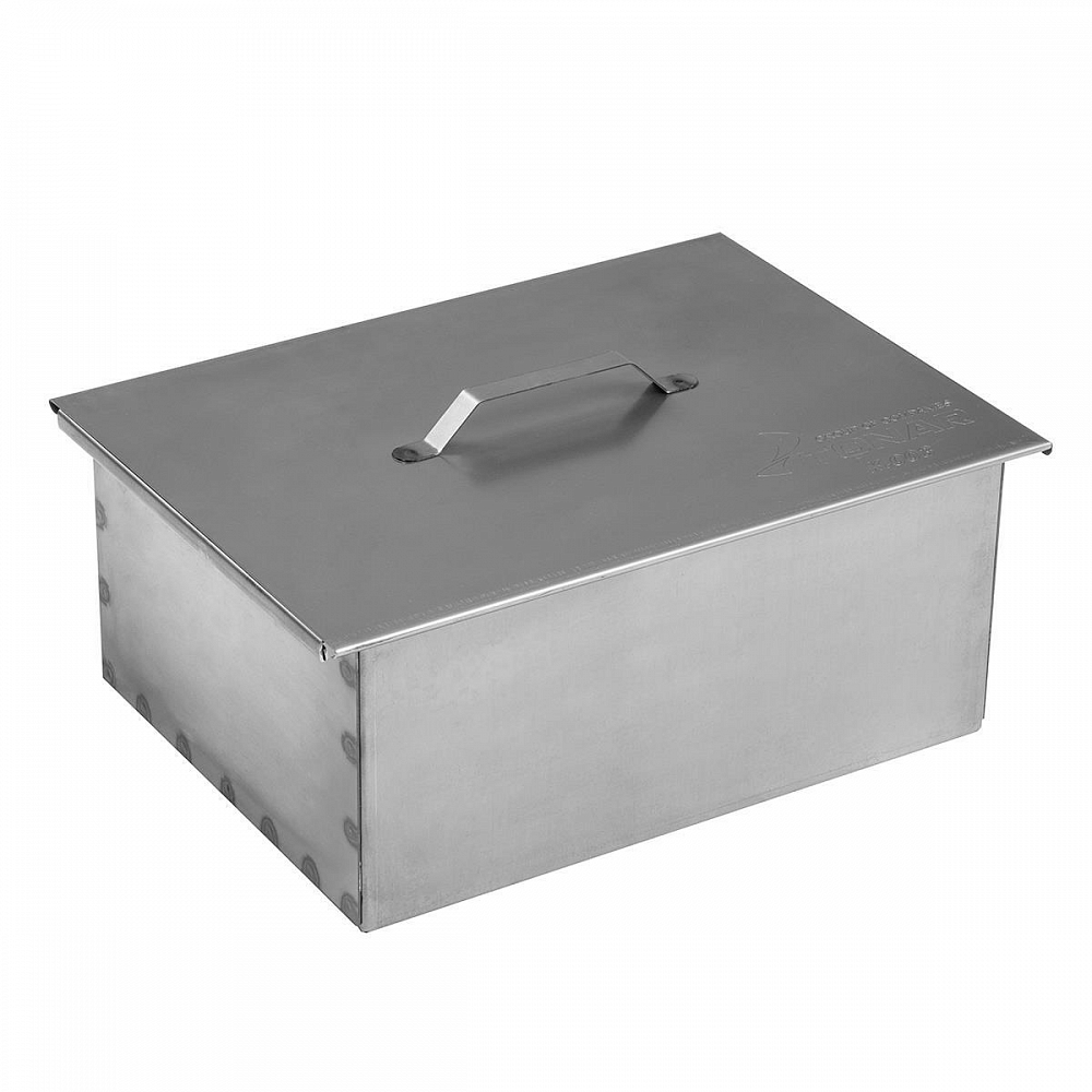 Коптильня двухъярусная с поддоном для сбора жира 380х280х170 (сталь 1,5 мм) Тонар (К-003)										. Фото №2