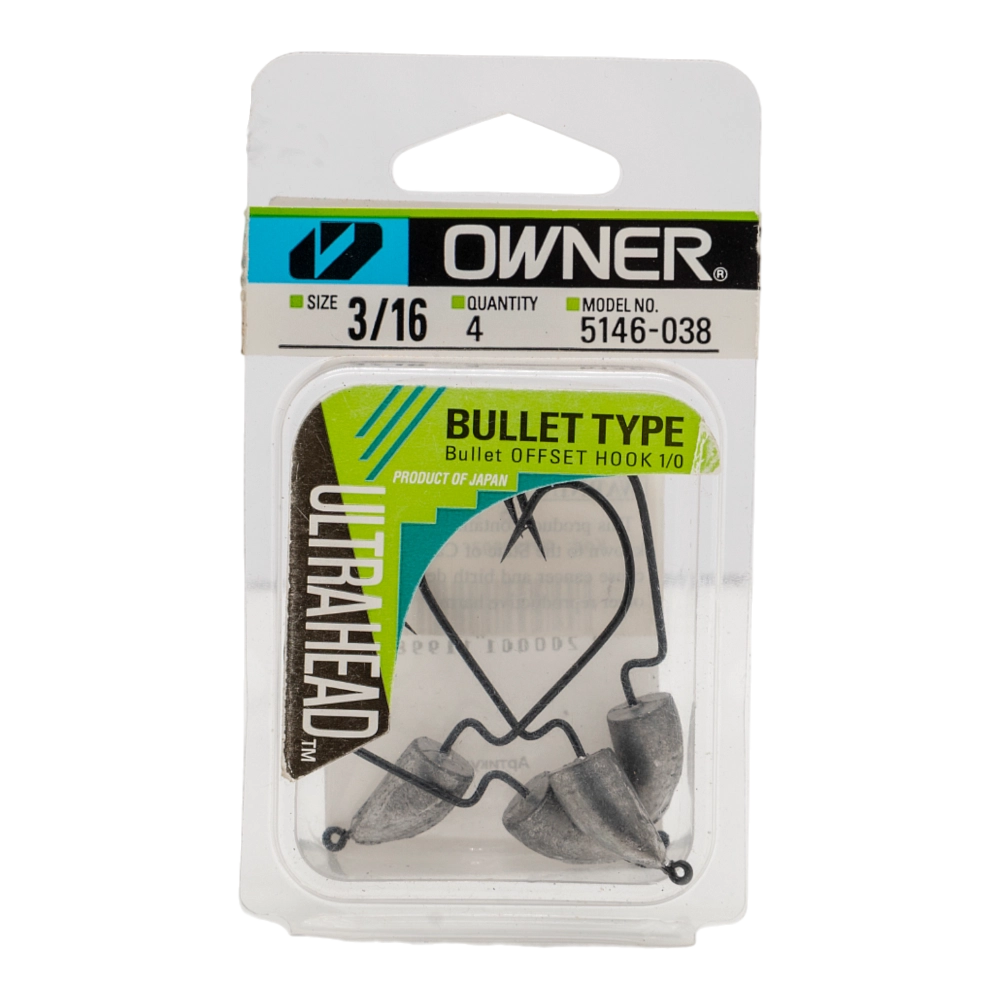 Джиг OWNER JH-43 3/16 7гр. (4шт)															. Фото №1