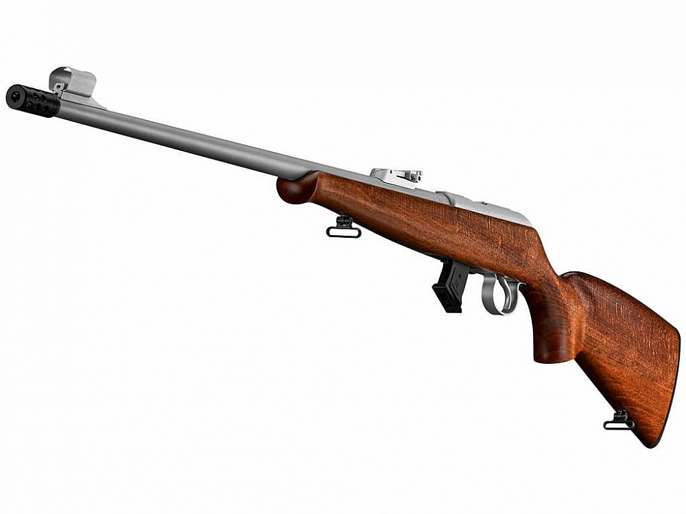 Карабин CZ 455 Stainless калибр 22 LR, 10-зарядный магазин, LONG STILL 1/2x20 UNF. Фото №1