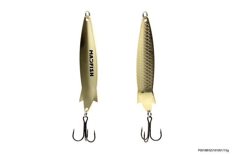 Блесна колеблющаяся MADFISH Toby 15г, цвет GS101001. Фото №2