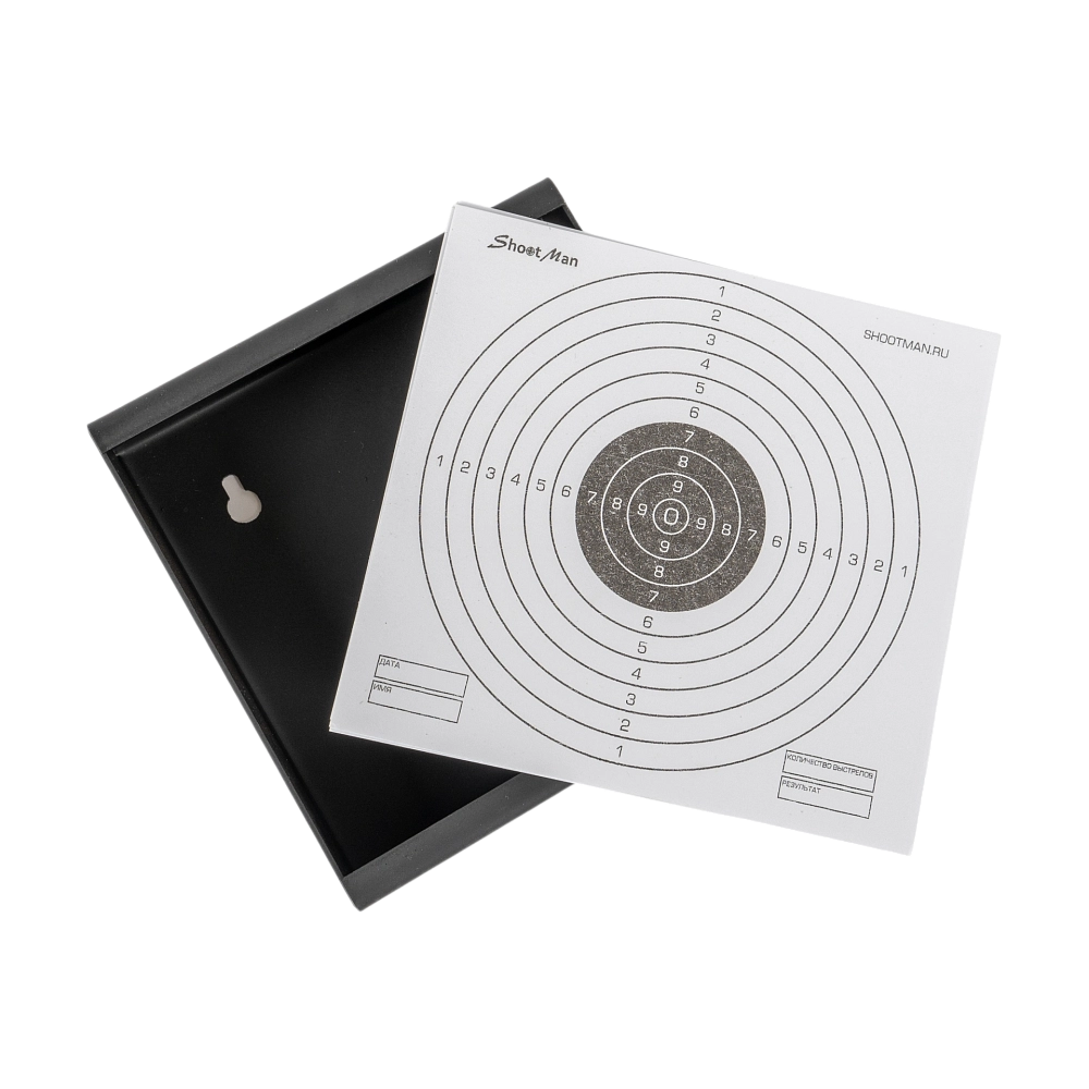 Пулеулавливатель плоский 1,5 мм + 10 бум. мишеней. Фото №1
