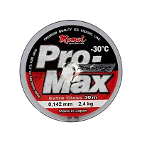 Леска монофиламентная Momoi Pro-Max Prestige 0.142мм/30м 1.8кг прозрачная