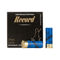 Патрон "Рекорд" (бесконтейнерный) увеличенная осыпь 12/70 №1 32 гр. NEW (пачка 25 шт, короб., 250)