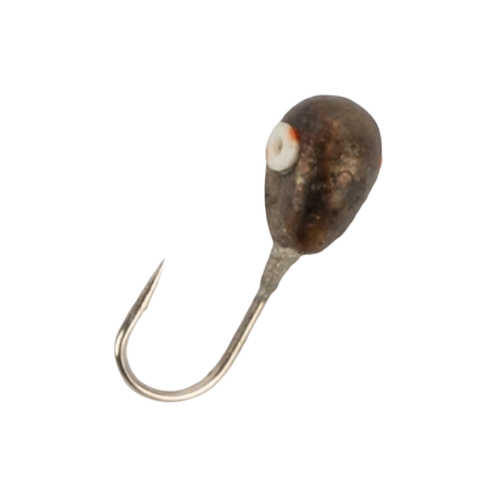 Мормышка вольфрамовая Капля d2,7 вес 0,26гр, цвет (черное золото), упак. 10шт. Фото №2 Мормышка вольфрамовая Капля d2,7 вес 0,26гр, цвет (черное золото), упак. 10шт. Фото №2