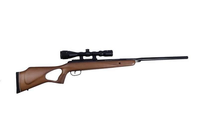 Винтовка пневматическая Crosman Trail NP 8-BT1K77WNP (NITRO, переломка, дерево, прицел 3-9х40), калибр 4,5 мм. Фото №15
