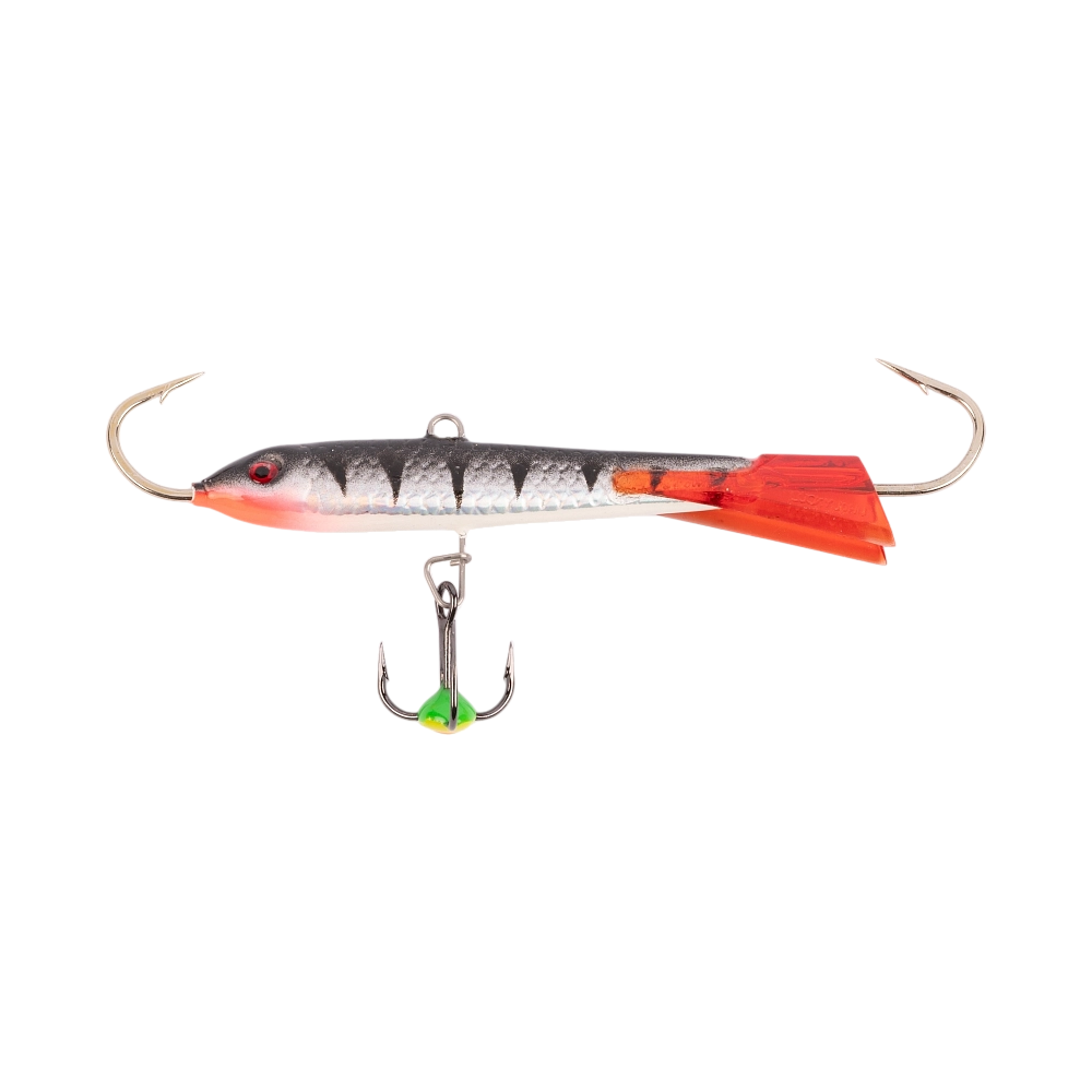 Балансир Lucky John CLASSIC 70мм, 22гр, цвет (12HRT) с тройником. Фото №2