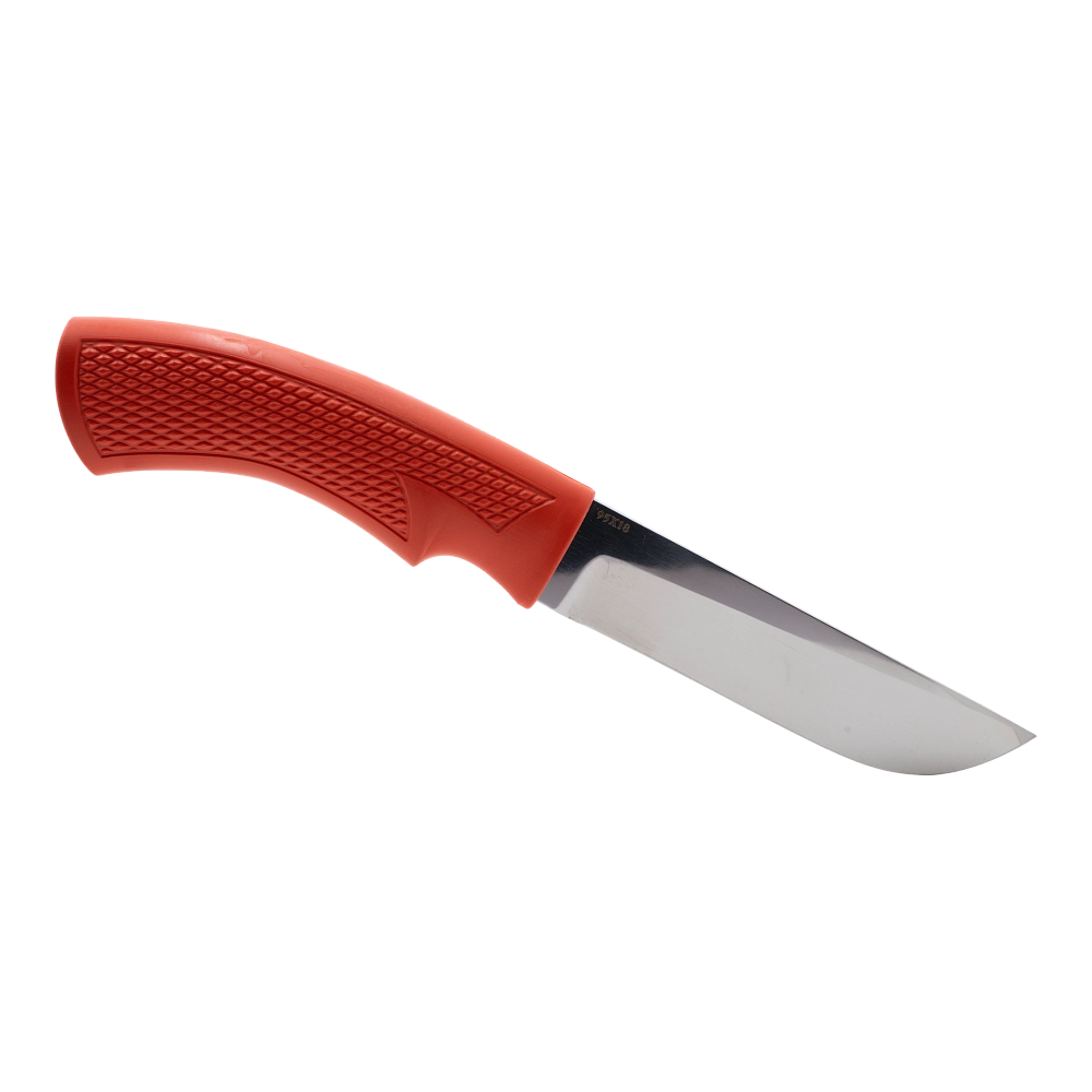 Нож Русский Булат "Беркут-2" клинок 95х18, рукоять литая пластмасса (оранжевый). Фото №2 Нож Русский Булат "Беркут-2" клинок 95х18, рукоять литая пластмасса (оранжевый). Фото №2