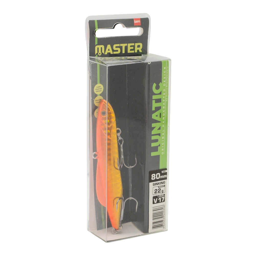 Воблер-раттлин IAM Master Lunatic, 80мм, 22гр, цвет (V17). Фото №2