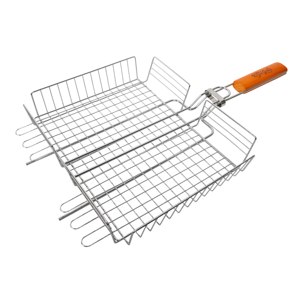 Решетка-гриль ROYALGRILL глубокая 31х24cm. Фото №1