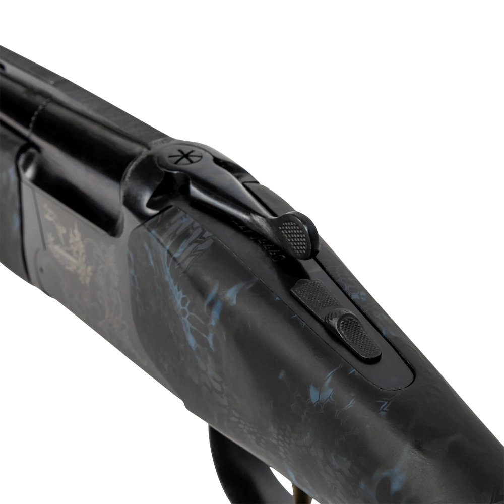 Ружье МР-27М 12/76 Русич орех камуфляж Криптек т.синий,Soft Touch,комп. д/ч L-725. Фото №14