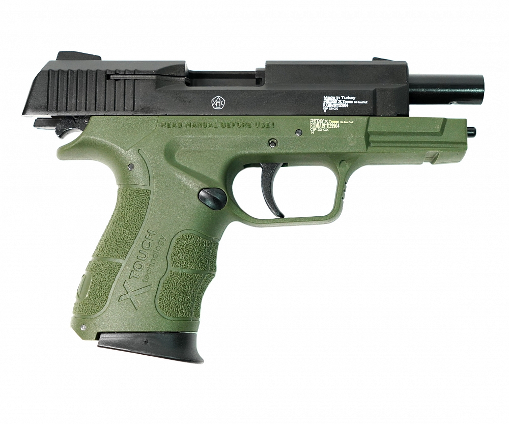 Пистолет охолощенный RETAY XTREME, Green, калибр 9mm. P.A.K. Фото №5