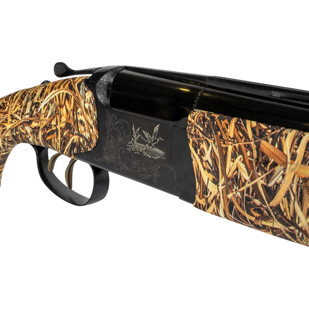 Ружье МР-27М 12/76 Русич орех камуфляж Камыш желтый,Soft Touch,комп. д/ч L-725. Фото №7