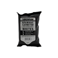 Салфетки SIBEARIAN WHITES влажные для белой обуви, 15 шт