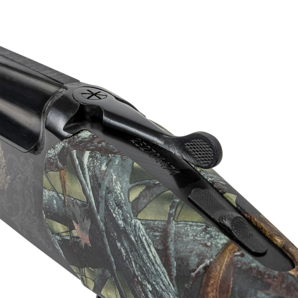 Ружье МР-27М 12/76 Русич орех камуфляж Осенний лес,Soft Touch,комп. д/ч L-725. Фото №15