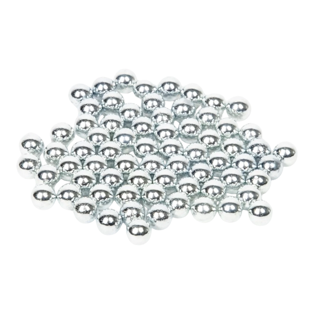 Шарик оцинк. "BORNER-Silver" БАНКА (1500 шт.) (в кор. 20 шт.). Фото №2
