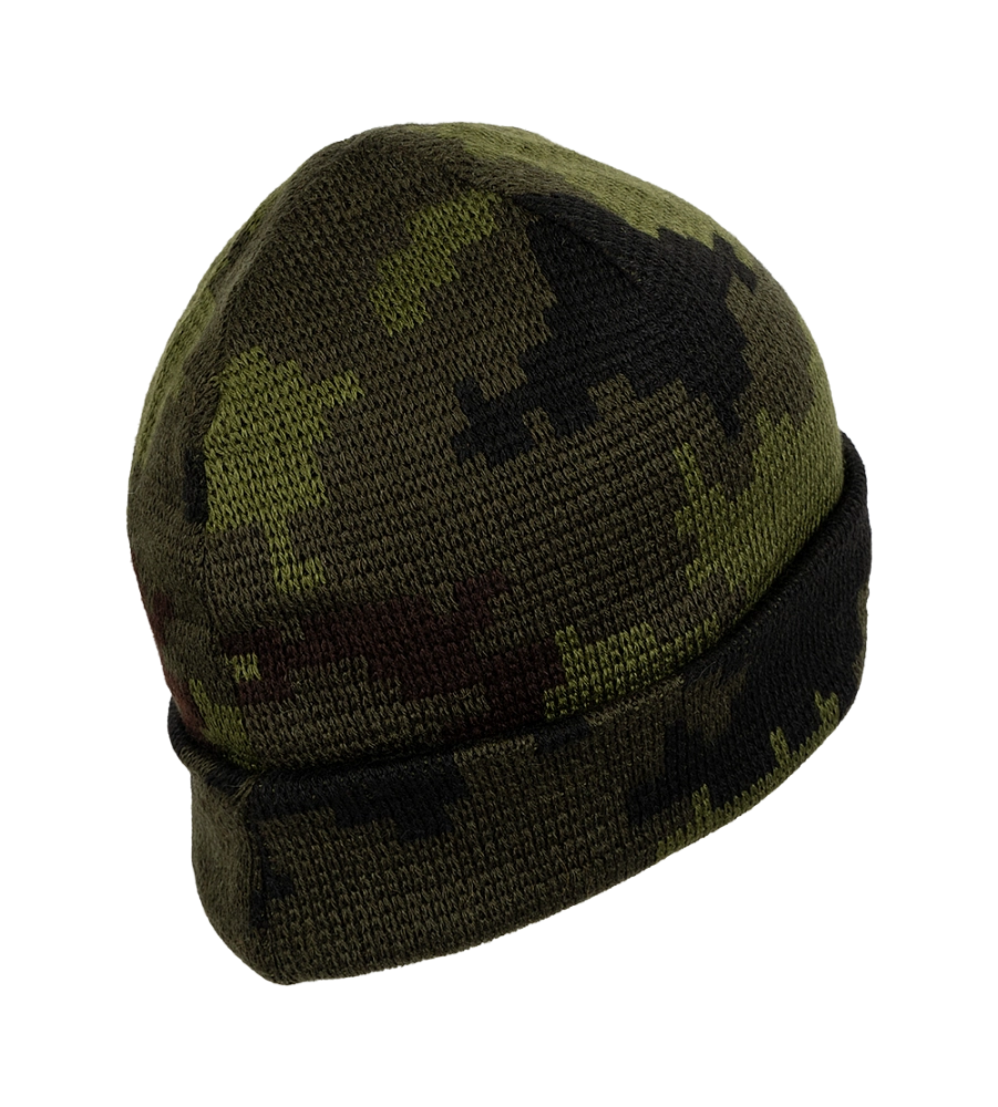 Шапка "Спортивная Тайга" (п/шерсть, зеленый) (58-59) (Хольстер). Фото №6