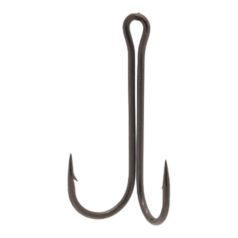 Двойные крючки Narval Fishing Long Double Trouble, Teflon Coating #1/0 (50 шт). Фото №1