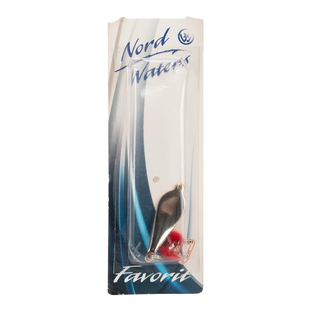 Блесна Северные мастерские Favorit 40мм, 7гр, цвет (SC) с мухой. Фото №1