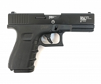 Пистолет охолощенный RETAY 17, (Glock 17), черный, калибр 9mm. P.A.K