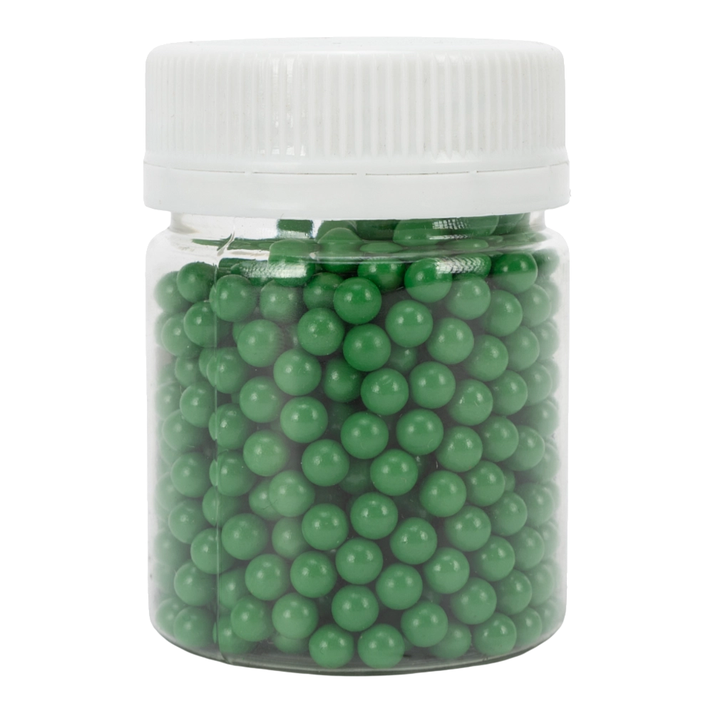 Шарик цветной "Borner Color" Green БАНКА (500 шт.) (в кор. 70 шт.). Фото №2