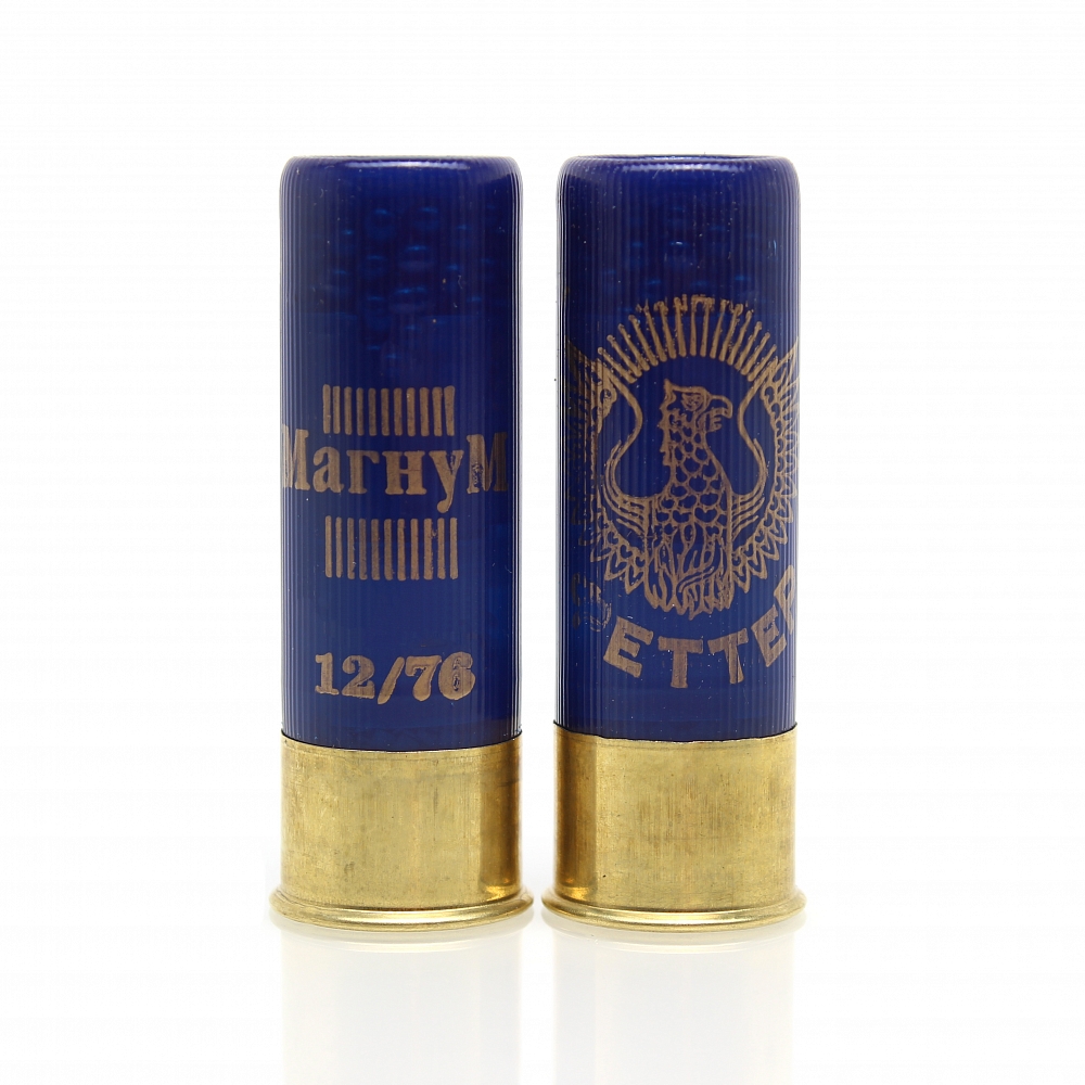 Патрон ФЕТТЕР МАГНУМ 12/76 дробь № 00, 42-44гр. (в пачке 15 шт.) (в коробке 180 шт.). Фото №3